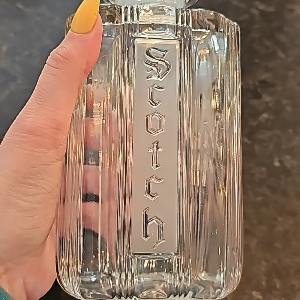 Vintage '30s-40s MCM Fostoria Sunray hand blown glass 